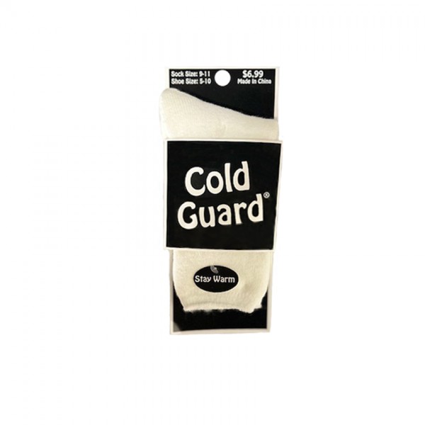 LADIES COLD GUARD HEAT SOCKS SOLID COLORS - STYLE #641H-699A