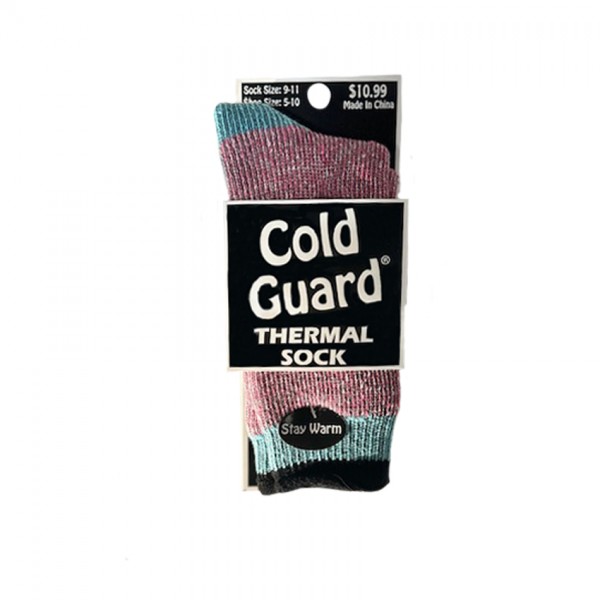 Ladies Cold Guard Thermal Socks - Style #641TH-1099A