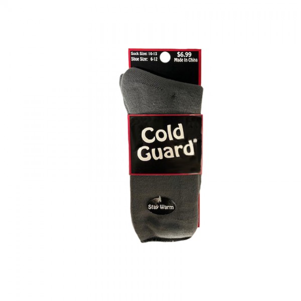 MEN'S COLD GUARD HEAT SOCKS SOLID COLORS - STYLE #241H-699A