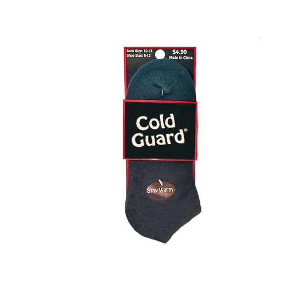 MEN'S COLD GUARD LOW CUT HEAT SOCKS SOLID COLORS - STYLE #243H-499A