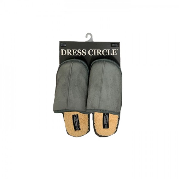 MEN'S SHERPA LINED SCUFF SLIPPERS - STYLE #SL1299MS